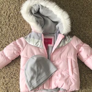 Infants 18mo London Fog jacket with hat